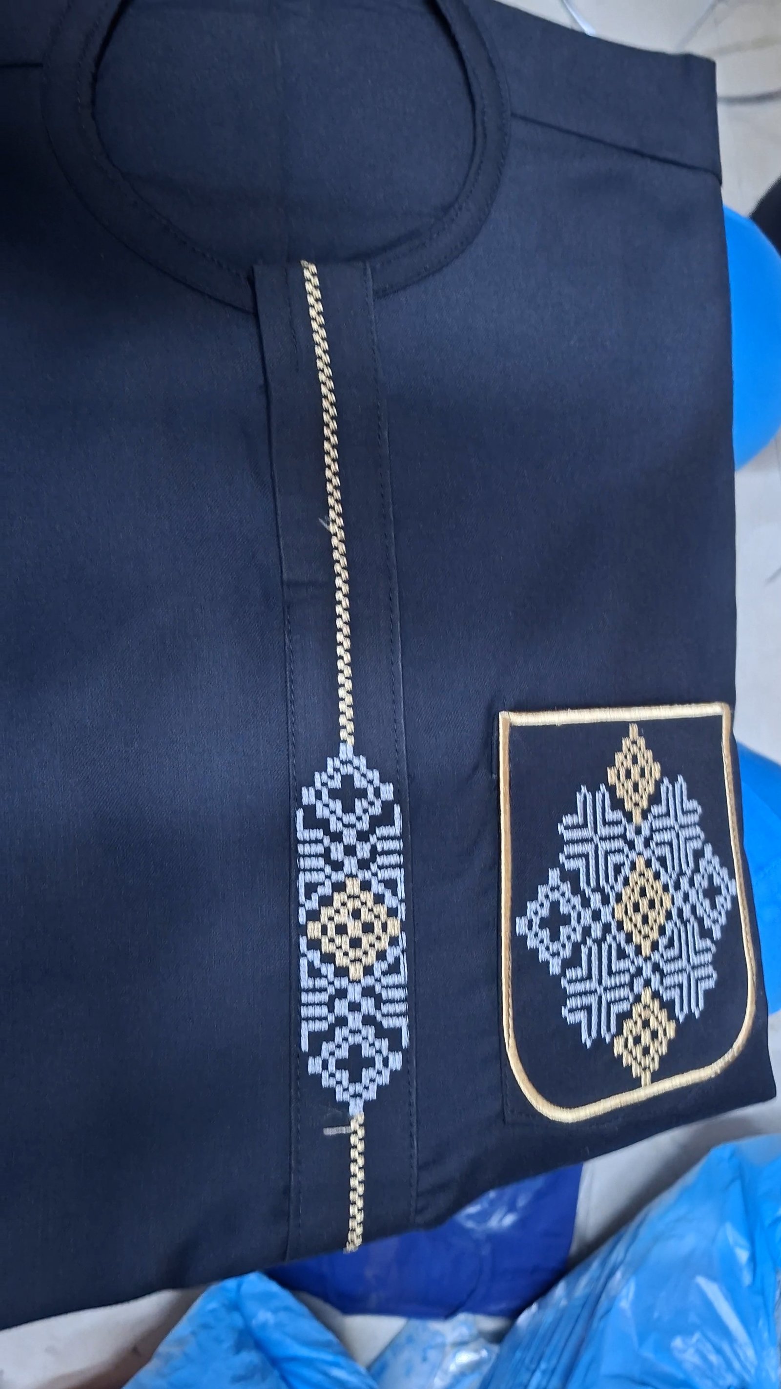 Ensemble Tunique Simple & Pantalon Droit - Prêt-à-porter - Homme Dakar - vue 4